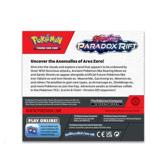 Pokémon TCG: Paradox Rift Booster Box SV04