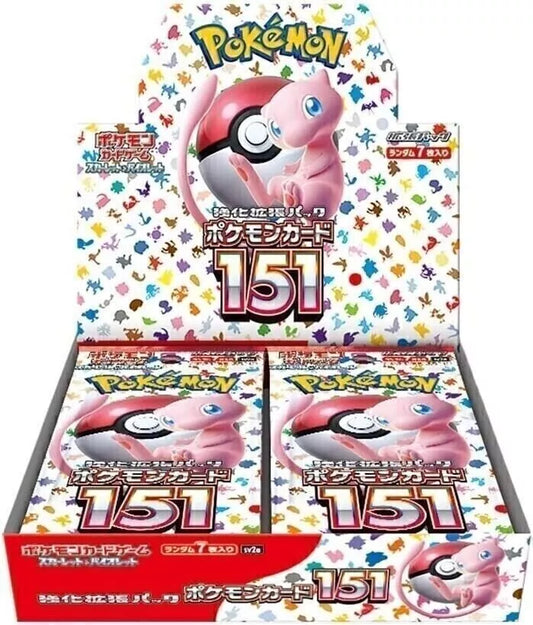 Pokémon TCG Japanese: 151 Booster Box SV2A