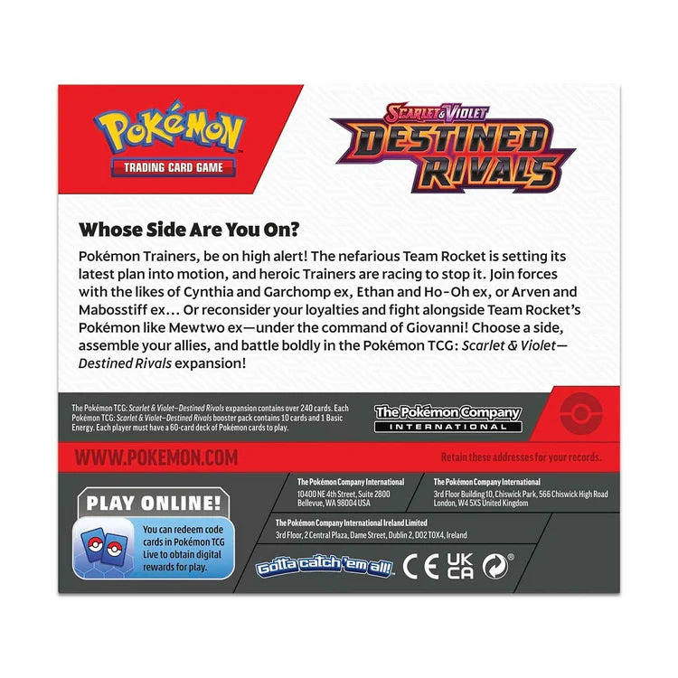 Pokémon TCG: Destined Rivals Booster Box SV10